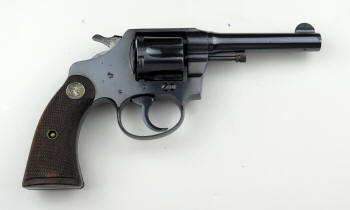  Colt 1928 police positive revolver marked  AM. RWY. EXP. right side