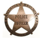 American Railway Express Co. police officer badge