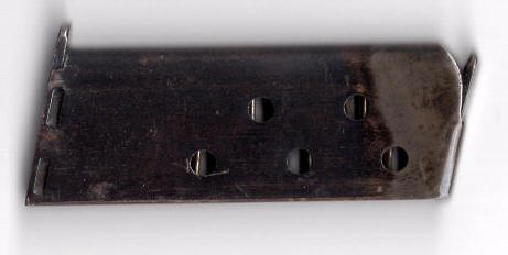 Original Colt 6 rd. magazine with correct "Cal. 25 / Colt" marking on base-1