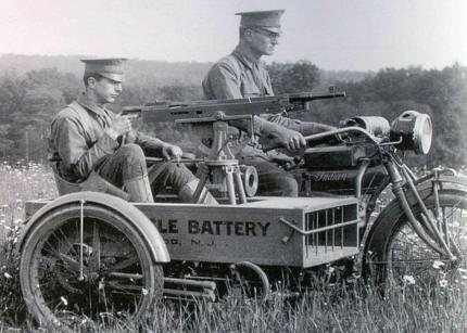 Colt 1919 machine gun handbook motorcycle mounted gun